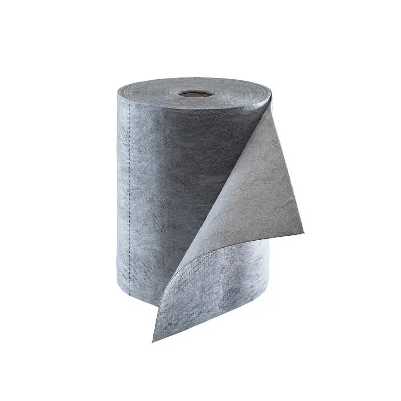 RS PRO Spill Absorbent Roll for Maintenance Use 50L Capacity Grey Polypropylene Sheets 400mm x 400mm 189-0041