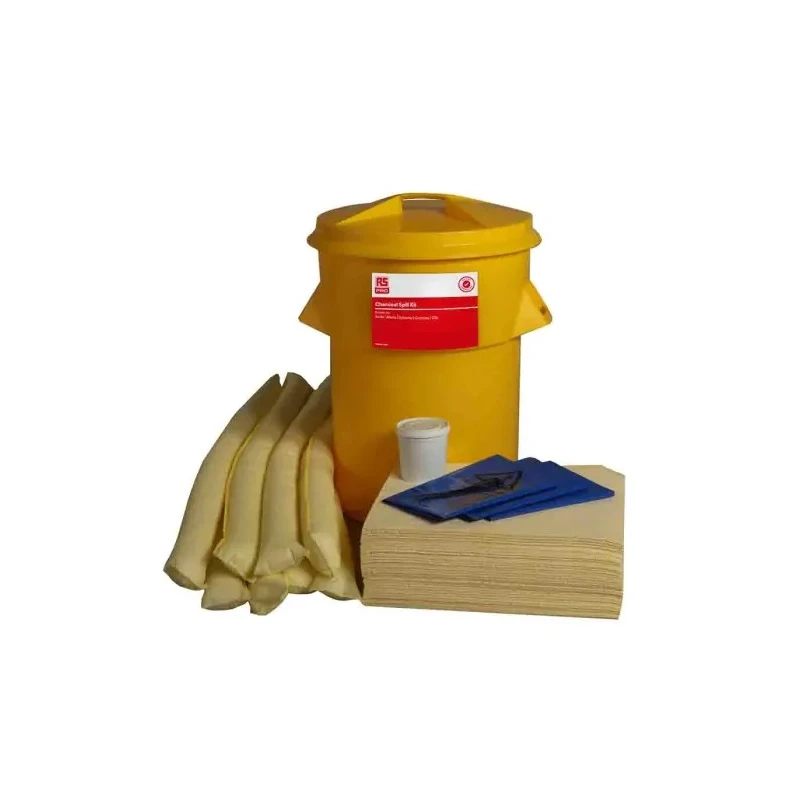 RS PRO Chemical Spill Kit with 84 L Absorbent Capacity for Chemical Spillage Control 189-0060