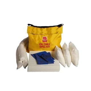 RS PRO Oil Spill Kit 45L Absorbent Capacity, Includes Socks, Pillows and Pads 189-0066