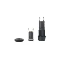 Schurter 10A Panel Mount Fuse Holder, 1 Pole, Thermoplastic Body, Slotted Cap, 250 V 3101.0110