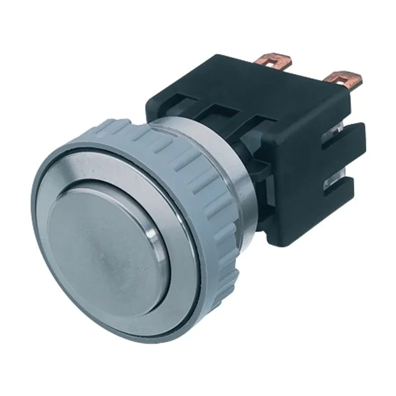 Schurter MSM 22 Series Illuminated Push Button Switch, Latching, Panel Mount, 19.1 mm Cutout, SPST RGB 1241.6831.1110000