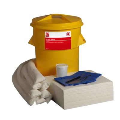 RS PRO 84 L Oil Spill Kit Absorbent Capacity 84L for Oil Containment and Cleanup 189-0068