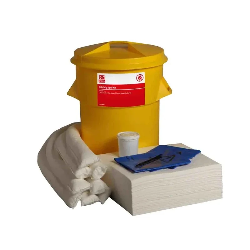 RS PRO 84 L Oil Spill Kit Absorbent Capacity 84L for Oil Containment and Cleanup 189-0068