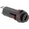 Schurter 10A Panel Mount Fuse Holder, 1P-Pole for 5 x 20 mm, 250V 3101.0031