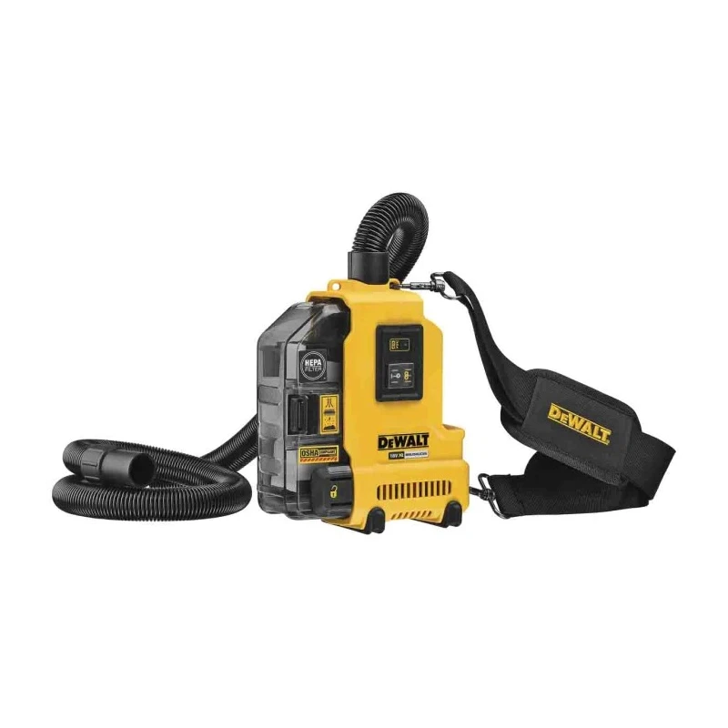 DeWALT 18V XR Universal Dust Extractor Vacuum Cleaner, Bagless, 1m Cable, HEPA Filter DWH161N-XJ