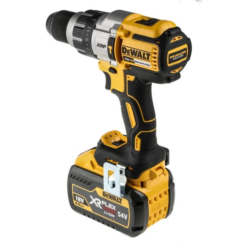 DeWALT 54V Brushless Cordless Power Tool Kit with 2 x 9Ah Batteries, Type G Plug DCK2033X2-GB