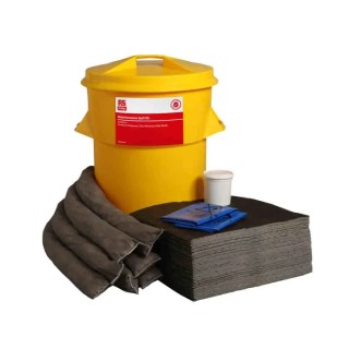 RS PRO 84 L Maintenance Spill Kit Absorbent Capacity 84L for Oil and Water-Based Fluids 189-0075