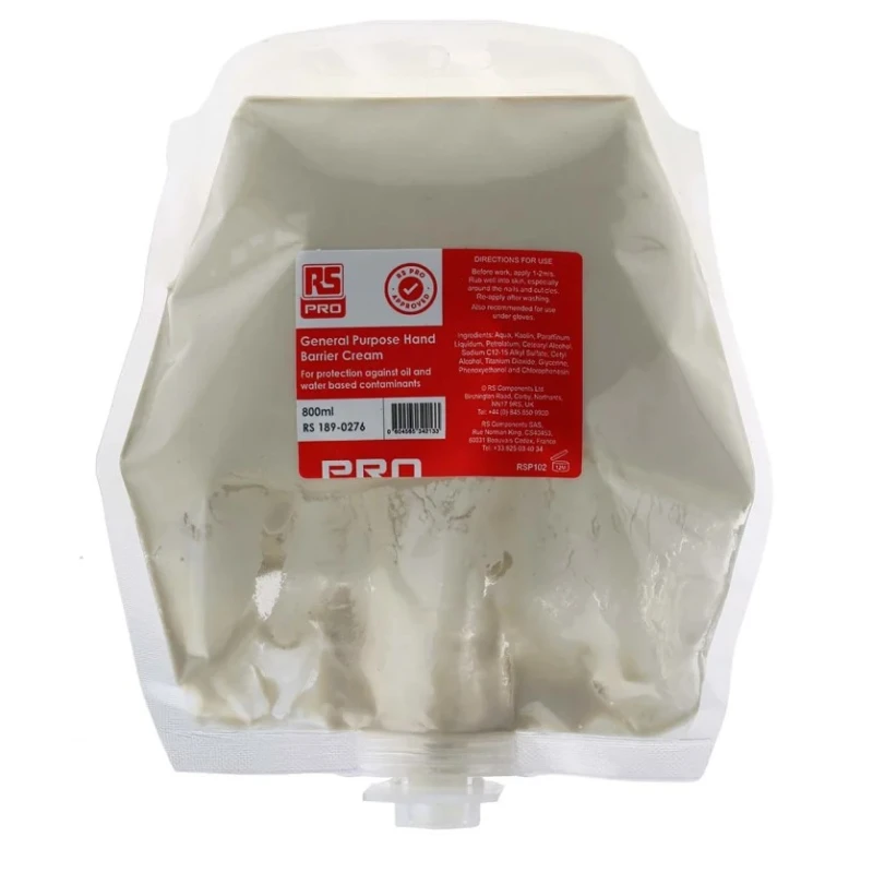 RS PRO General Purpose Barrier Cream 800 ml Pouch 189-0276