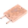 Thermo Electric Devices Liquid Heat Exchanger Copper Radiator 12.7 mm Height, 89 mm Width, 64 mm Depth LI301