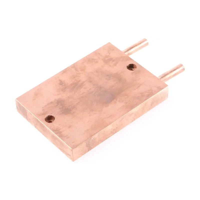Thermo Electric Devices Liquid Heat Exchanger Copper Radiator 12.7 mm Height, 89 mm Width, 64 mm Depth LI301