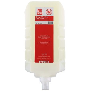 RS PRO Orange Solvent Free Hand Cleaner Liquid 4 L Cartridge 189-0282