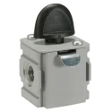 Parker Pneumatic Manual Control Valve Handle Type G BSPP 1/4, Aluminium Body, 17 bar, 42.4 SCFM, Model P31VB12LBNN