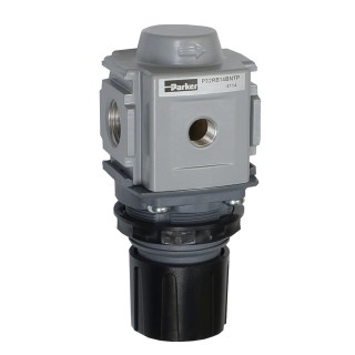 Parker Stainless Steel 3/8 in Pneumatic Regulator 20 bar Maximum Pressure 142SCFM Maximum Flow Rate P32RB13BNNP