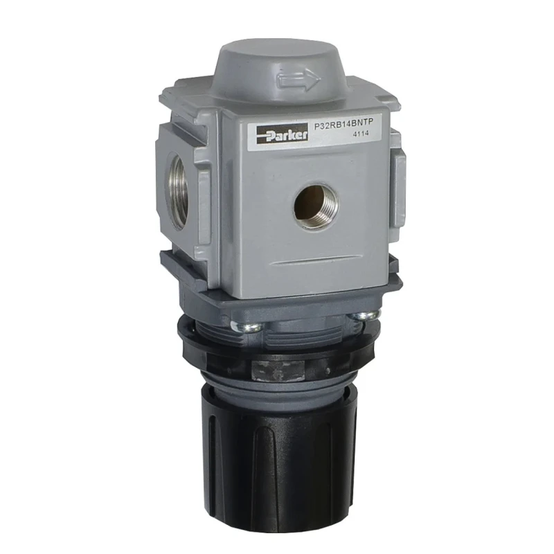 Parker Pneumatic Regulator G 1/2 Stainless Steel Body 20 bar Max Pressure 142SCFM Max Flow P32RB14BNNP