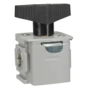 Parker Handle Pneumatic Manual Control Valve P32 Series, G BSPP 3/8, Aluminium Body, 17 bar, 190.7 SCFM, Model P32VB13LBNN
