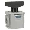 Parker Pneumatic Manual Control Valve Handle, P32 Series, G BSPP 1/2, Aluminium Body, 17 bar, 258.5 SCFM, III B P32VB14LBNN