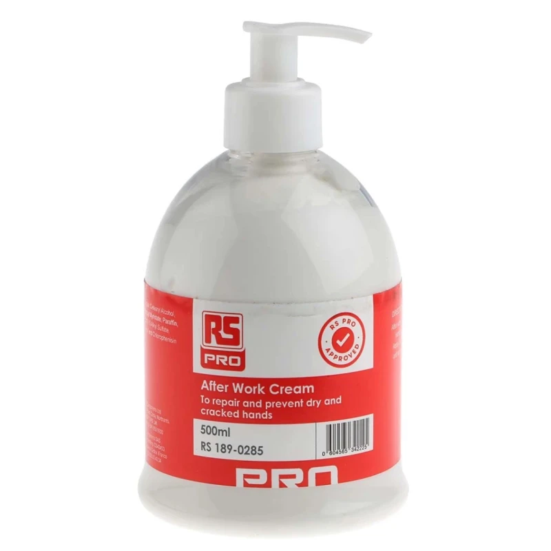 RS PRO After Work Hand Repair Cream 500 ml Bottle 189-0285