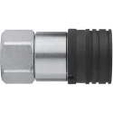 CEJN Steel Hydraulic Quick Connect Coupling Female G 3/4 in, 400 bar C106651201