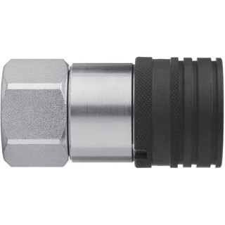 CEJN Steel Hydraulic Quick Connect Coupling Female G 3/4 in, 400 bar C106651201