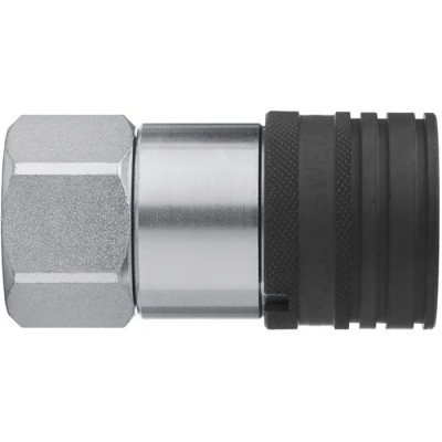 CEJN Steel Hydraulic Quick Connect Coupling Female G 3/4 in, 400 bar C106651201