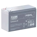 Fiamm 12 V Faston 6.3 Sealed Lead Acid Battery 7.2 Ah VRLA AGM 65mm x 100mm 12FGHL28