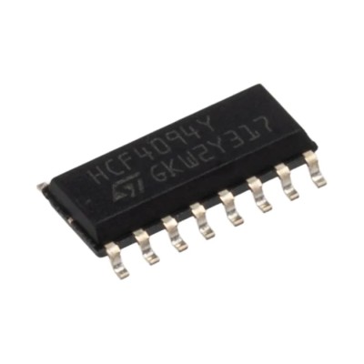 STMicroelectronics Shift Register SO 16-Pin Surface Mount 3V to 20V Maximum Supply Voltage HCF4094YM013TR