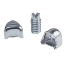 Jubilee Zinc Plated Mild Steel Slotted Screw Housing Screw 1 m ID MB1704