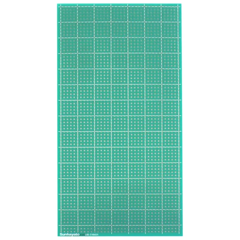 Sunhayato 1 Matrix Board FR4 With Dot Pattern 1 mm Holes, 2.54 mm Pitch, 190 mm x 95 mm UB-THN01
