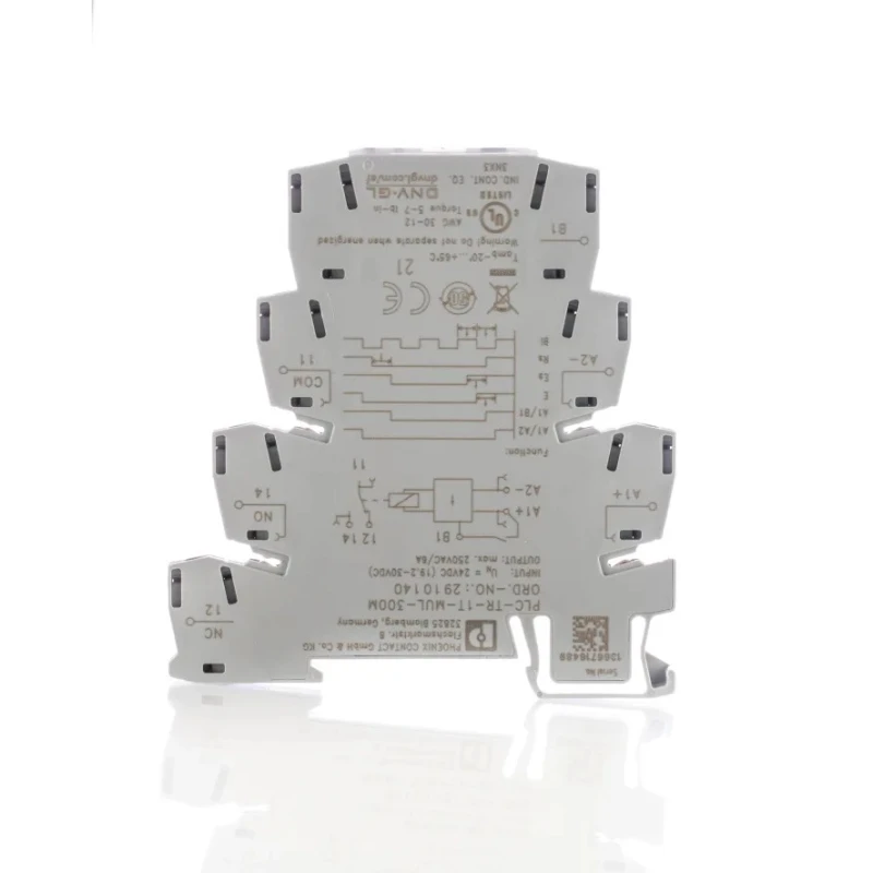 Phoenix Contact Multifunction DIN Rail Timer Relay 1-Contact, 19.2 to 30 V DC, 0.1 s to 300 min 2910140