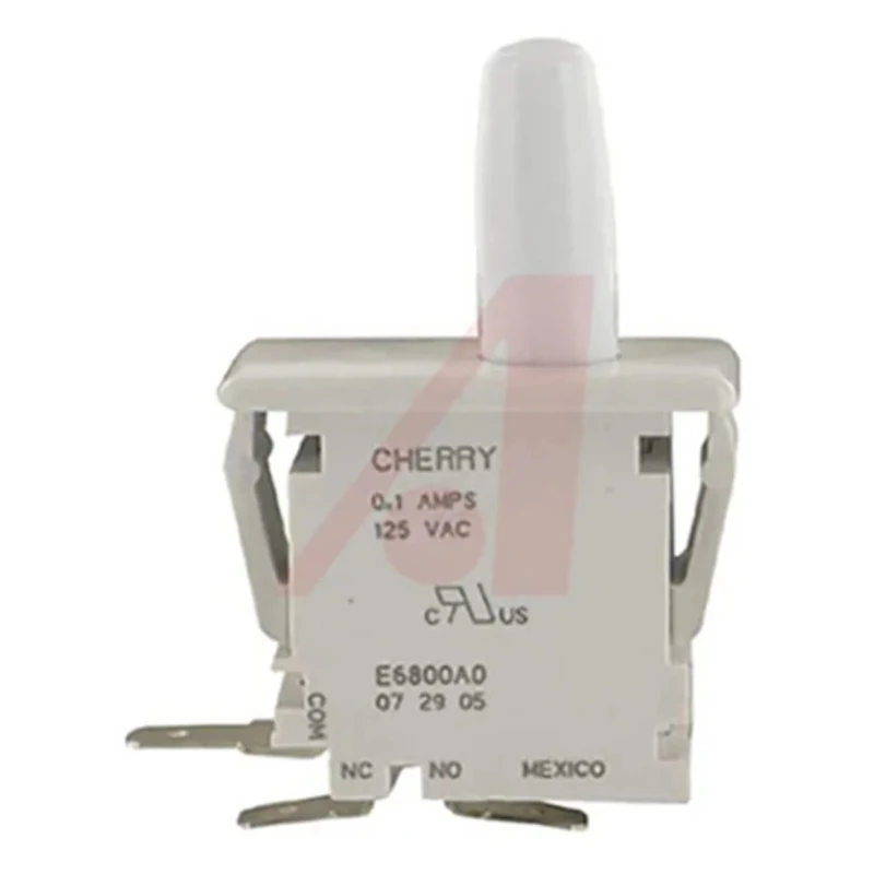 ZF Door Micro Switch Plunger, SPDT 100 mA, Thermoplastic Polyester Housing, Quick Connect Terminals, Max 85°C, Min 0E68-00A0