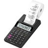 Casio Battery Powered Printing Calculator Black with 12-Digits LCD Display, 4x AA Batteries, 2.0 Lines/Sec HR-8RCE-BK-W-EC