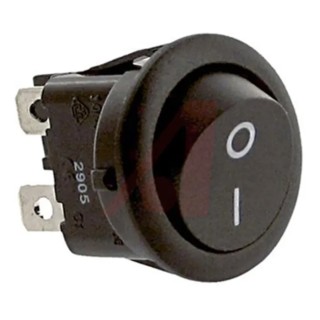 ZF DPST On-Off On-Off Rocker Switch Panel Polyamide 66 Housing 20 mm Panel Cutout 10A Contact Current RRA32H3FBBNN