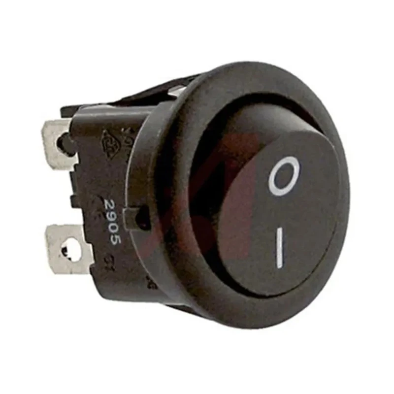ZF DPST On-Off On-Off Rocker Switch Panel Polyamide 66 Housing 20 mm Panel Cutout 10A Contact Current RRA32H3FBBNN