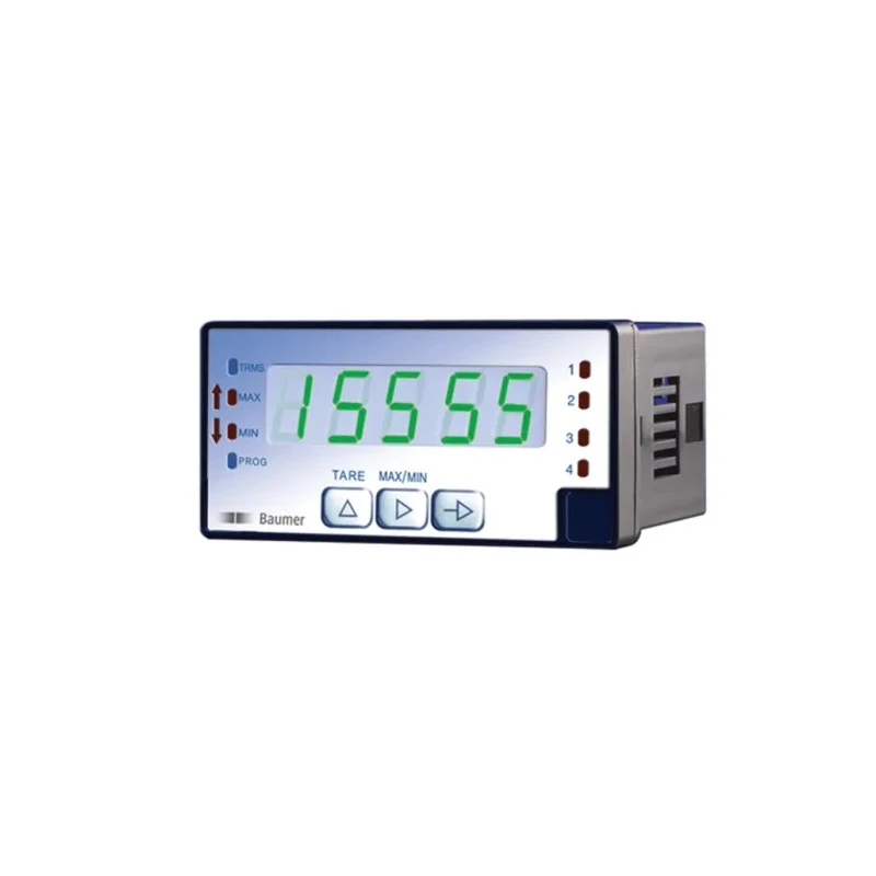 Baumer Digital Panel Multifunction Meter LED Display for Current, Voltage, Power, 45 mm x 92 mm PA418