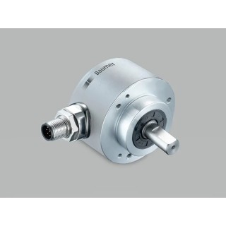 Baumer Magnetic Absolute Encoder EAM580 Series 30V, 4096ppr, Push Pull Signal, Solid Shaft 10mm EAM580
