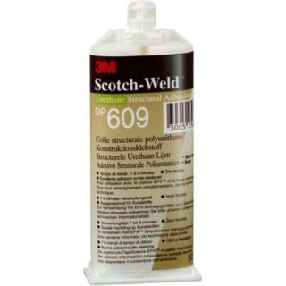 3M Scotch-Weld DP609 Liquid Adhesive Brown 48 ml Non-Sag Structural Contact Adhesive DP609