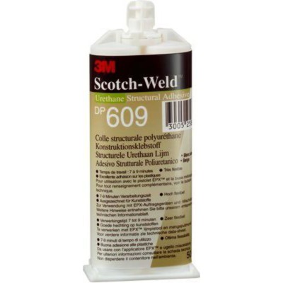 3M Scotch-Weld DP609 Liquid Adhesive Brown 48 ml Non-Sag Structural Contact Adhesive DP609