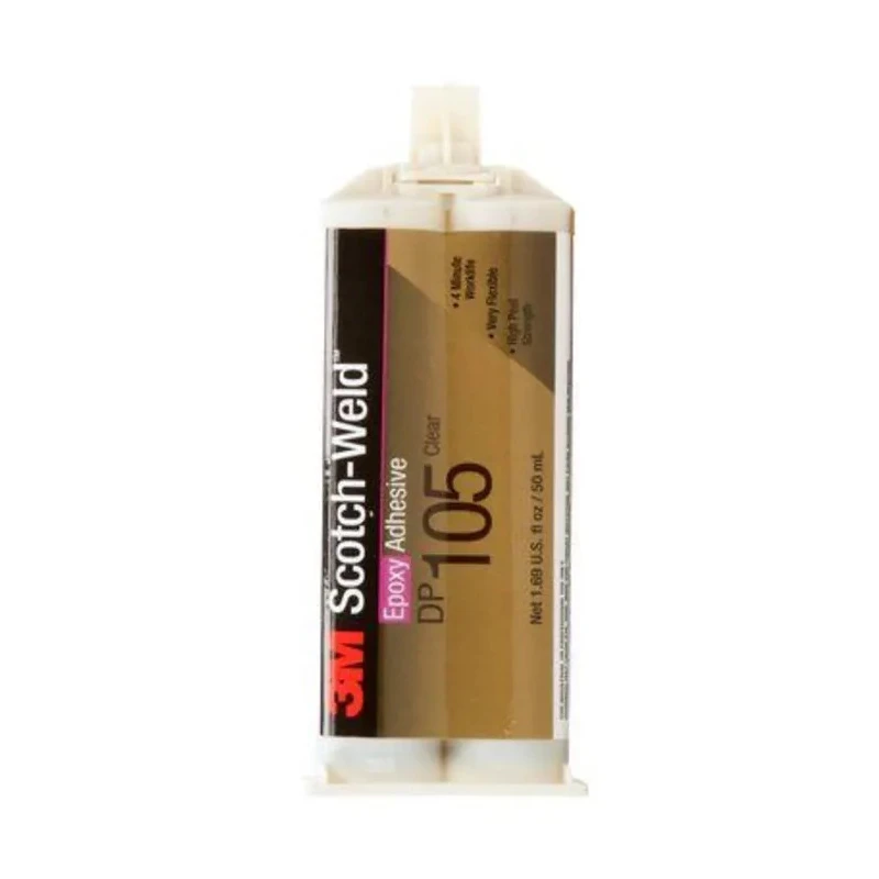 3M Scotch-Weld DP105 Two-Part Epoxy Liquid Adhesive Clear 48 ml DP105
