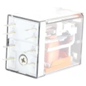Finder Power Relay, 230V AC Coil Voltage, 10A Switching Current, DPDT Contact Configuration, Silver Alloy 55.32.8.230.0040