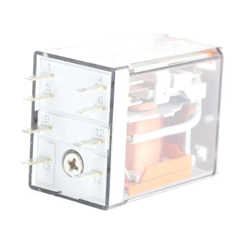 Finder Power Relay, 230V AC Coil Voltage, 10A Switching Current, DPDT Contact Configuration, Silver Alloy 55.32.8.230.0040