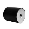 RS PRO Anti-Vibration Mount Rubber Bobbin Cylindrical M8 Thread 63 kg Compression 30 mm OD 17 mm H 189-3199
