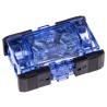 RS PRO Non-Fused Terminal Block 2-Way, 25mm² Wire Screw, 450V, Transparent Blue Polycarbonate 868-0761