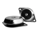 RS PRO M12 Anti-Vibration Mount Male Buffer Foot Flange 93 mm Outside Diameter 36 mm Height 45 Shore A Hardness 189-3215