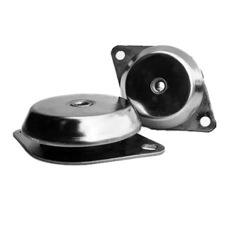 RS PRO M12 Anti-Vibration Mount Male Buffer Foot Flange 93 mm Outside Diameter 36 mm Height 45 Shore A Hardness 189-3215