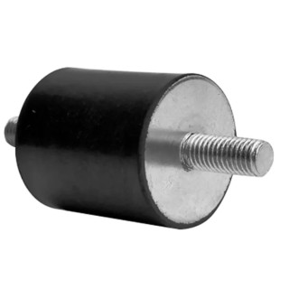 RS PRO Circular M8 Anti-Vibration Mount Male to Male Bobbin 48.1 kg Compression 40 mm OD 30 mm Height 189-3242