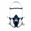 3M 4000+ Series Half Mask Respirator Blue Thermoplastic Elastomer EN 405:2001 + A1:2009 4279+