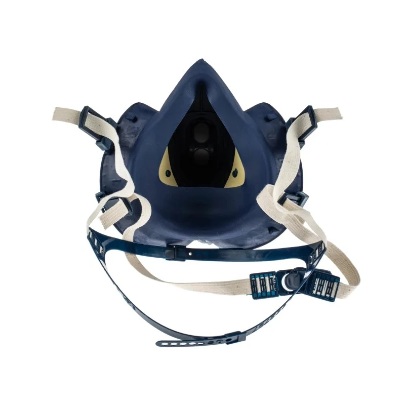 3M 4000+ Series Half Mask Respirator Blue Thermoplastic Elastomer EN 405:2001 + A1:2009 4279+