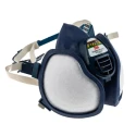 3M 4000+ Series Half Mask Respirator Blue Thermoplastic Elastomer EN 405:2001 + A1:2009 4279+