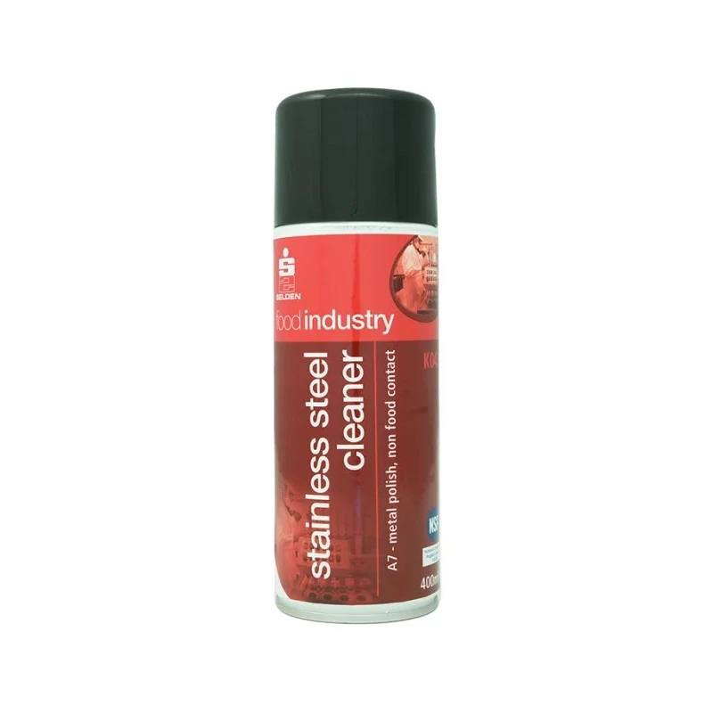 Selden Food Safe Stainless Steel Cleaner Liquid 400 ml Can K042A