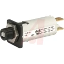 Schurter T9 Thermal Circuit Breaker Panel Mount, 1-Pole, 4A, 240V AC, 32V DC 4404.0019